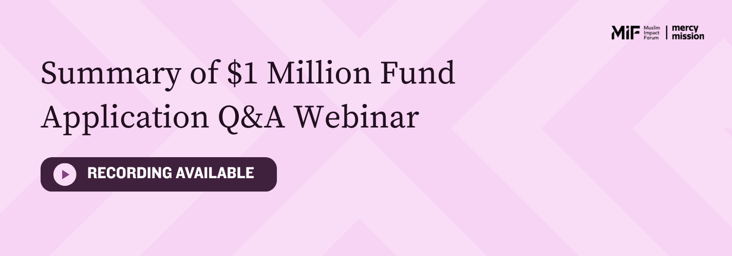 Featured for Guidance for Applicants: $1 Million Fund